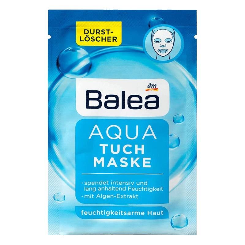 [深层补水]Balea 芭乐雅滋润水族面膜 16ml/1片 水洗面膜 保湿水润 干性肤质通用