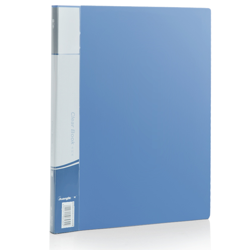 广博 明丽系列 蓝色 30页资料册 WJ6530(只)