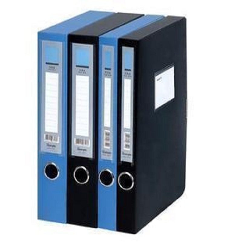 广博 A4 75mm 黑色 粘扣档案盒 WJ6754-2 (只)