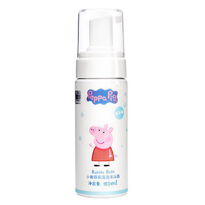 [苏宁自营] 小猪佩奇(Peppa Pig)婴幼儿泡泡沐浴露150ml 英国弱酸性配方(精华版)