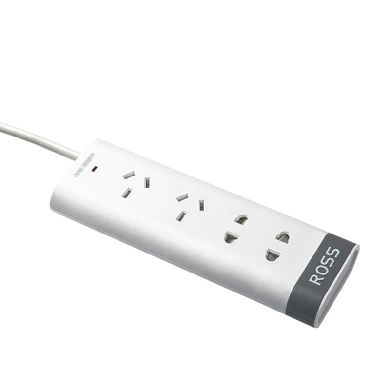 罗尔思 1.8M 四位总控线长 拖线板 C22N(18)(个)