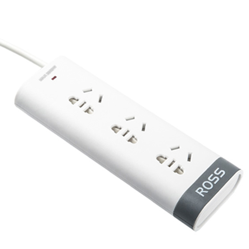 罗尔思 1.8M单排三位总控 拖线板 W30N(18)(个)