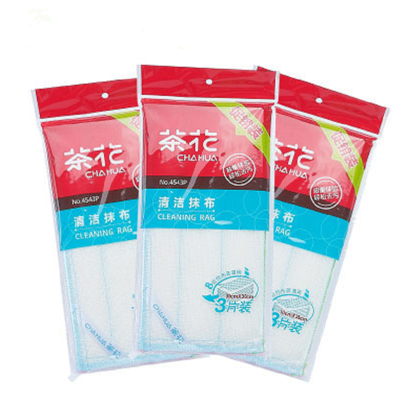 茶花 清洁洗碗布 (三片促销装)4543P(包)