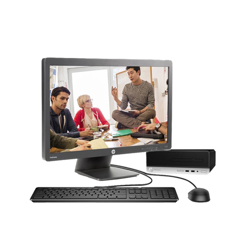 惠普（HP）400 G4商用台式主机 19.5寸（I5-7500 4G 500G DVDRW Win10）