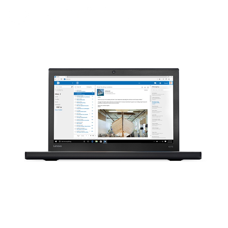 联想ThinkPad X270-3BCD 12.5英寸商务笔记本电脑(i5-7200U 8G 500G+128G固态）