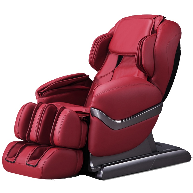 艾力斯特(iRest)按摩椅 SL-A90-2 家用全自动 多功能智能操控 敲击指压揉捏按摩 高端太空舱沙发魅力红