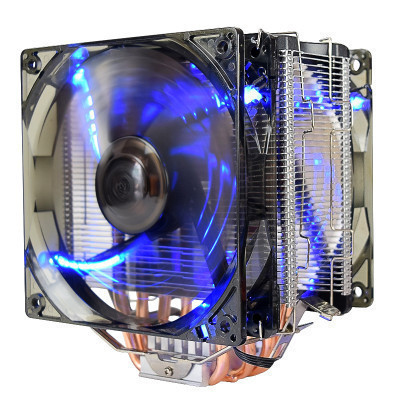 超频三（PCCOOLER）东海X6 CPU散热器（多平台/支持AM4/1151/5热管/PWM温控/12CM静音风扇）