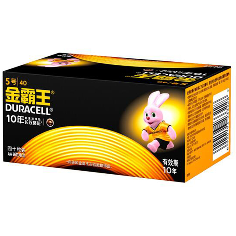 金霸王(Duracell) 5号 40粒/盒 碱性电池LR6-B12(盒)