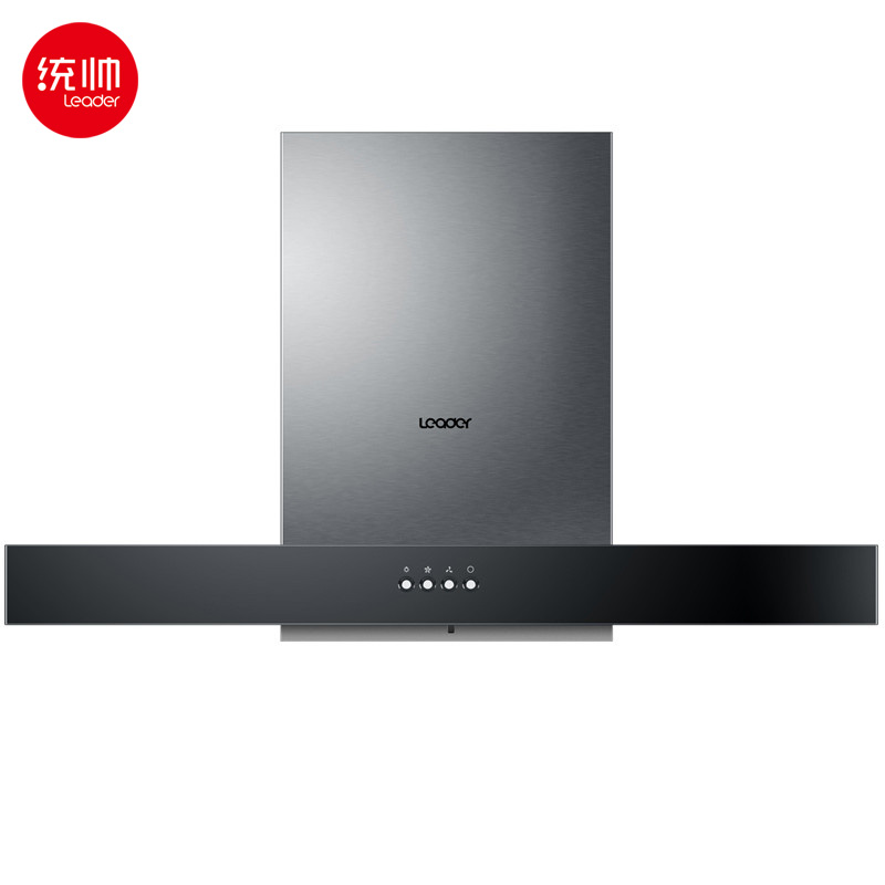 海尔统帅(leader)大吸力欧式T型抽油烟机CXW-200-IT9001 顶吸式家用高效静音吸油烟15立方按键式