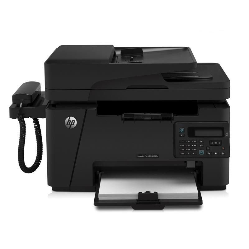 惠普(HP)LaserJet Pro MFP M128fp黑白激光多功能一体机(打印 复印 扫描 传真)(优享服务)