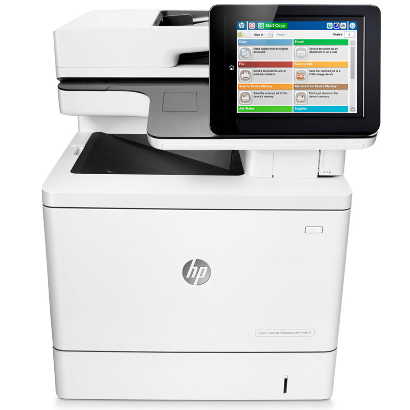 惠普(HP)Color LaserJet Enterprise MFP M577f 彩色数码多功能一体机(优享服务)