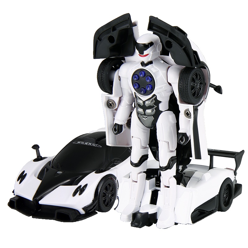 星辉(Rastar)1:32帕加尼变形合金变形玩具汽车带声光可变形61900白色