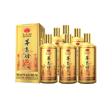 贵州茅台醇 鸡年生肖酒 53度500ml*6 酱香型 白酒 绝版纪念