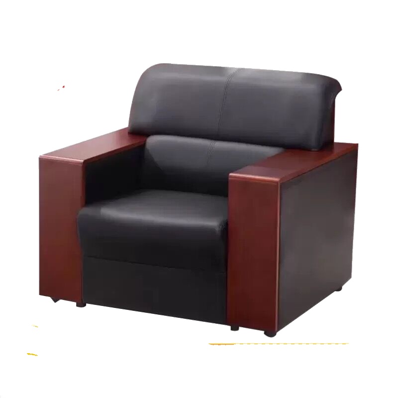 [万保]办公家具 办公沙发 现代商务型西皮沙发 三人位单人位多组合待客沙发 可定制其他