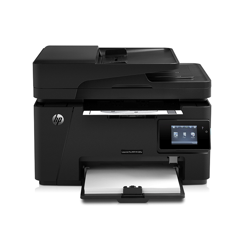 惠普(HP)LaserJet Pro MFP M128fw黑白激光打印复印扫描传真多功能一体机 YZ