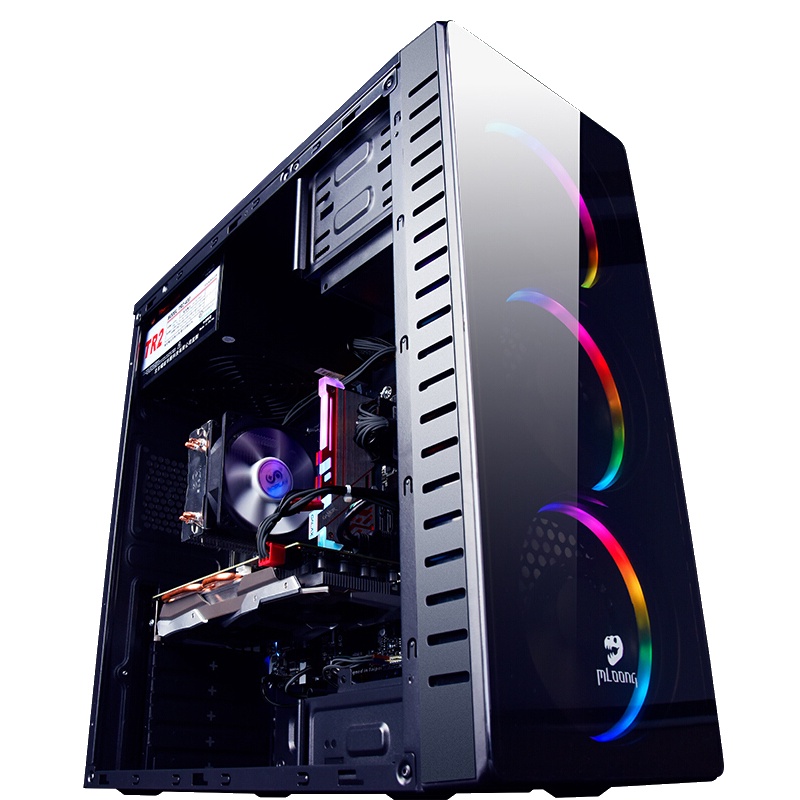 名龙堂(MLOONG)剑龙GC5 i5 9400F GTX1050Ti 升1060 台式吃鸡游戏电脑主机DIY组装机