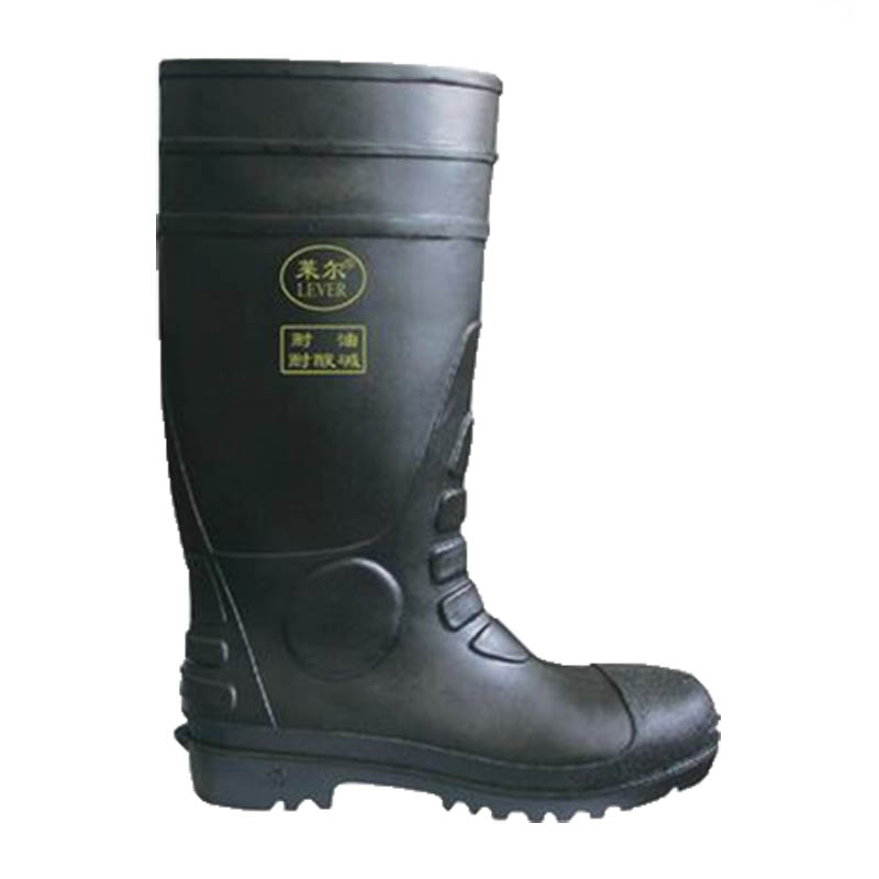 莱尔 纯黑 高筒雨鞋 42码 SM-2-99 (双)