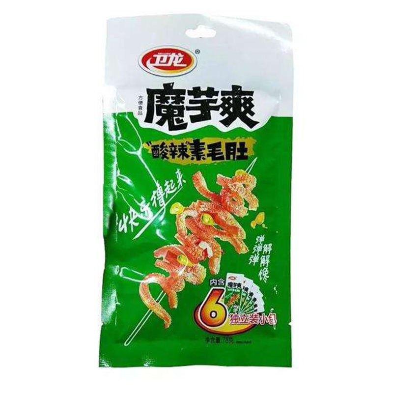 卫龙袋中袋魔芋爽(酸辣味)78g