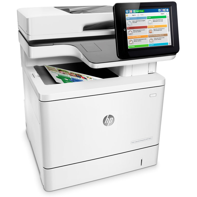 HP(惠普)Color LaserJet Enterprise MFP M577f彩色激光四合一多功能一体机(优享服务)