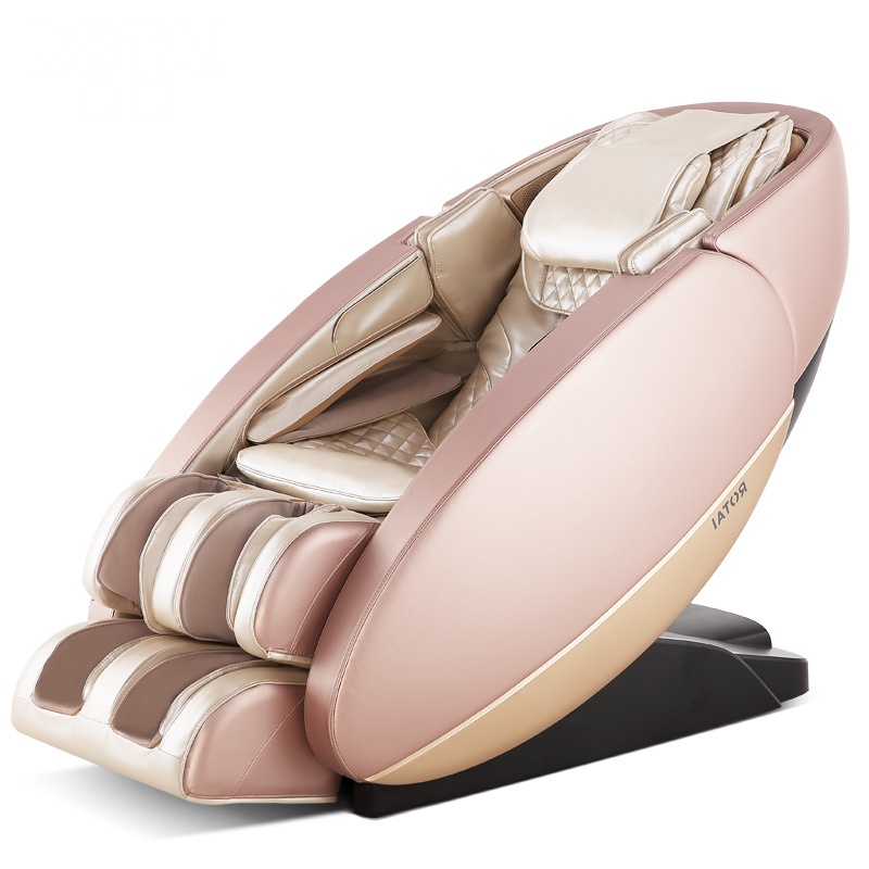 荣泰(ROTAI) RT7708 多功能太空舱零重力 支持VR操控 专用皮质 腿部拉伸 二代3D机芯按摩椅沙发椅 玫瑰金