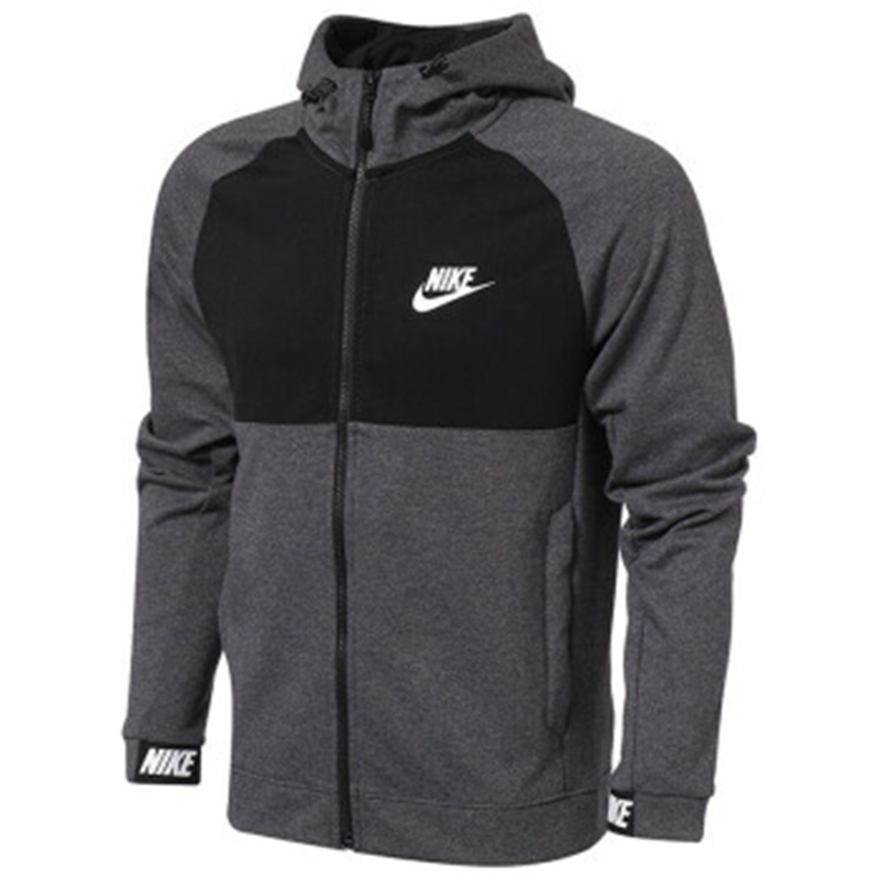 Nike耐克男装外套2018春季针织运动休闲保暖连帽夹克861743-071