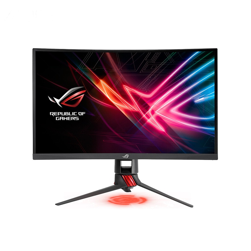 华硕(ASUS) XG27VQ 27英寸144HZ1800R曲率AURA-RGB信仰灯效电竞显示器