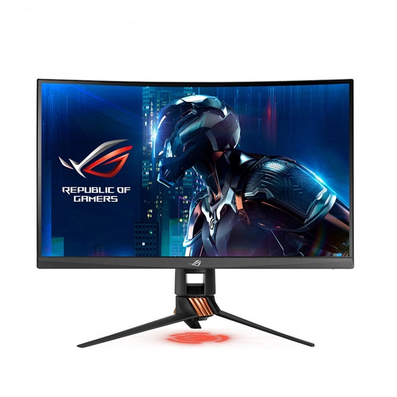 华硕(ASUS)PG27VQ 27英寸165HZ 1800R曲率 2K高分G-Sync信仰灯效电竞显示器