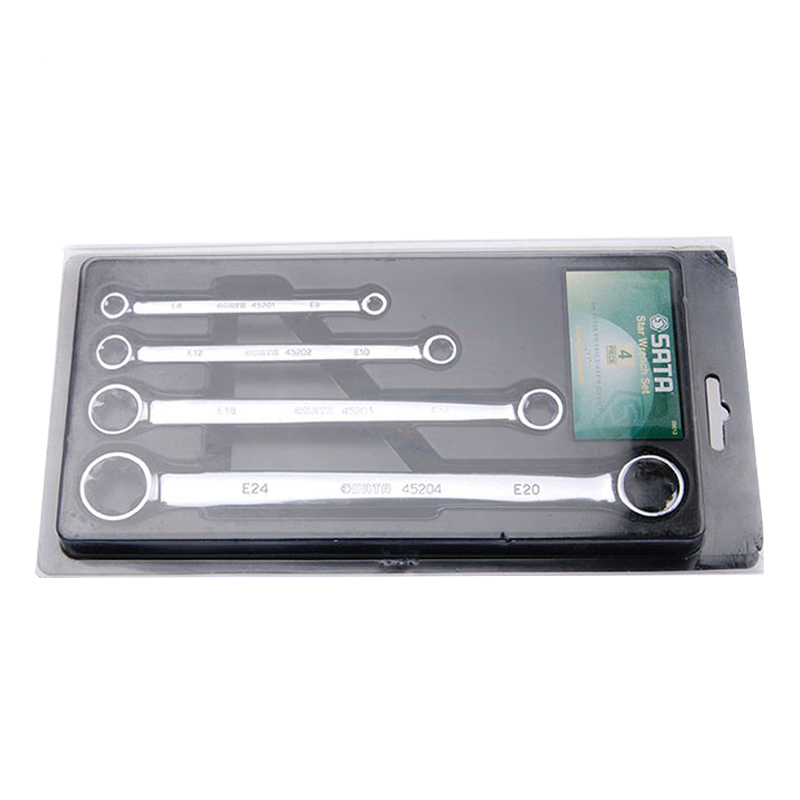 世达4件套全抛光花型扳手SA09012