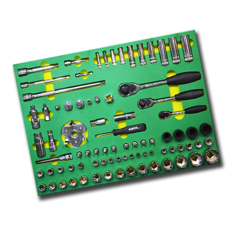 世达121件汽修通用工具托组套SA09922