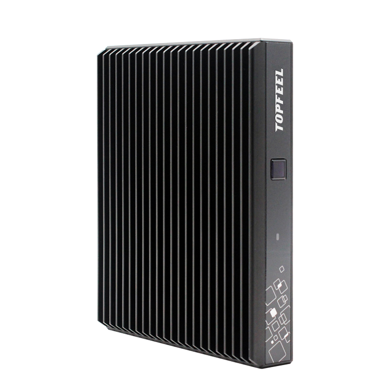 极夜TOPFEEL迷你电脑微型主机T60M i5-7200U/8G/128G/W7 HOME 3年上门 政府节能采购清单