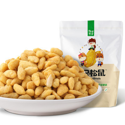 三只松鼠 坚果 蟹黄味瓜子仁120g(休闲零食)
