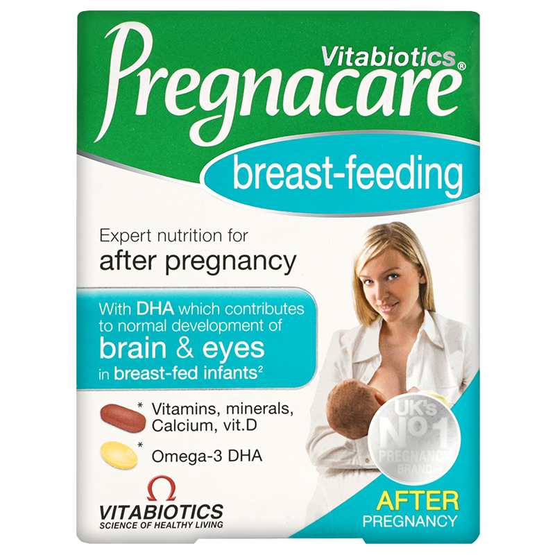 薇塔贝尔(VITABIOTICS Pregnacare)进口复合维生素鱼油 84粒/盒装 品牌直采