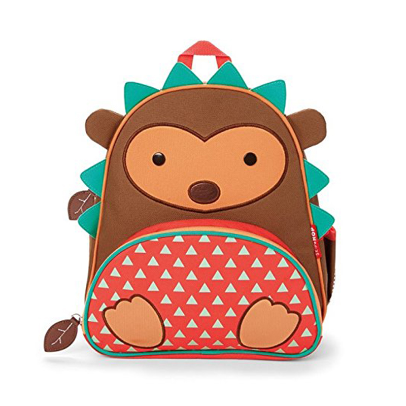 SKIP HOP动物书包儿童宝宝幼儿园背包 刺猬款 中性 棕色 儿童文具