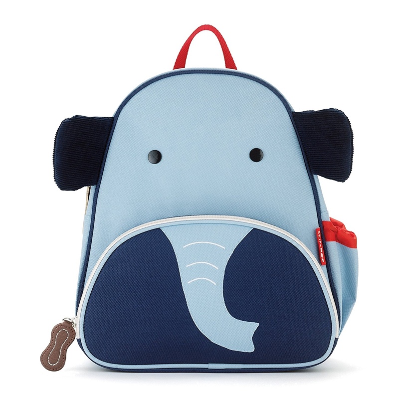 SKIP HOP动物书包儿童宝宝幼儿园双肩背包 大象款 蓝色 中性 儿童文具 3-7岁