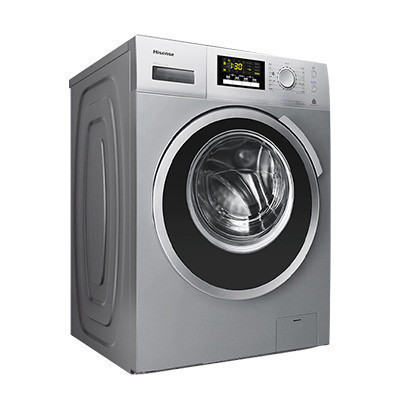 海信(Hisense) HG90DA122YFI 9公斤全自动智能投放变频滚筒洗衣机 节能静音(银灰色)