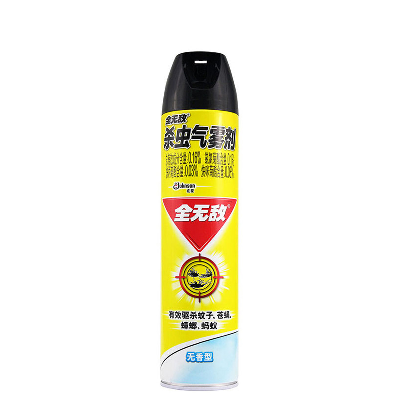 全无敌 杀虫杀蚊 气雾剂 无香配方 600ml(瓶)