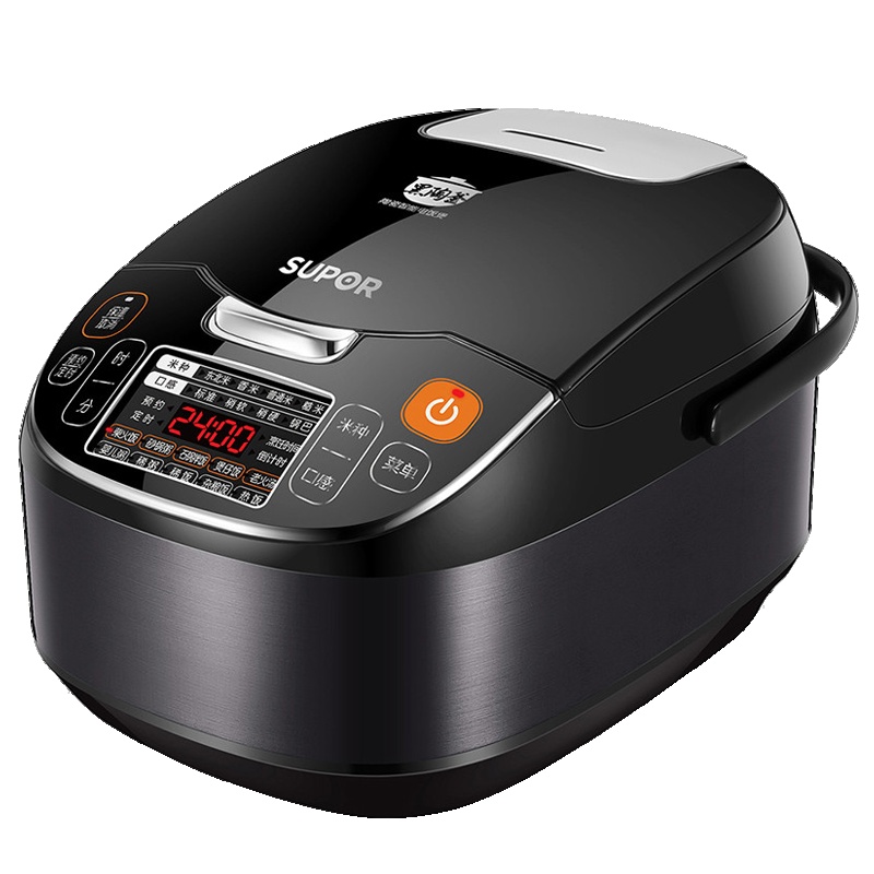 苏泊尔(SUPOR) CFXB30FC36-78 电饭煲 3L/升聚能黑陶釜 预约功能陶晶内胆立体式加热 2-4人多功能