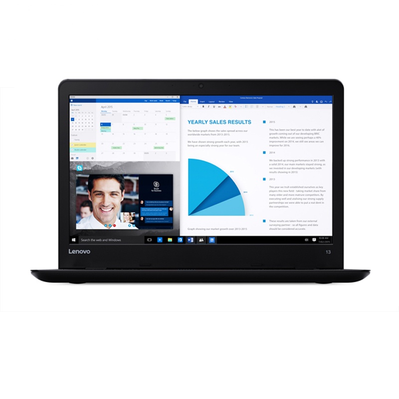联想(ThinkPad) 13 13.3英寸笔记本 i5-7200U 8G 256G SSD 集显 Win10P 三年保