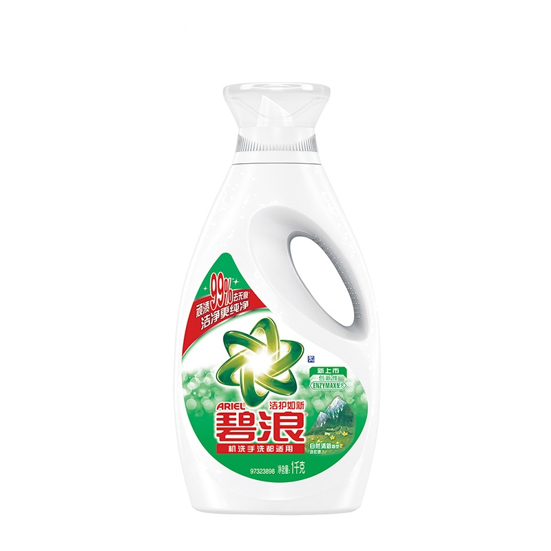 碧浪 洁护如新 洗衣液(自然清新型）1kg(瓶)