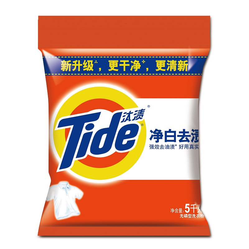 汰渍 全效360度 洗衣粉(洁雅百合香型)300g(袋)