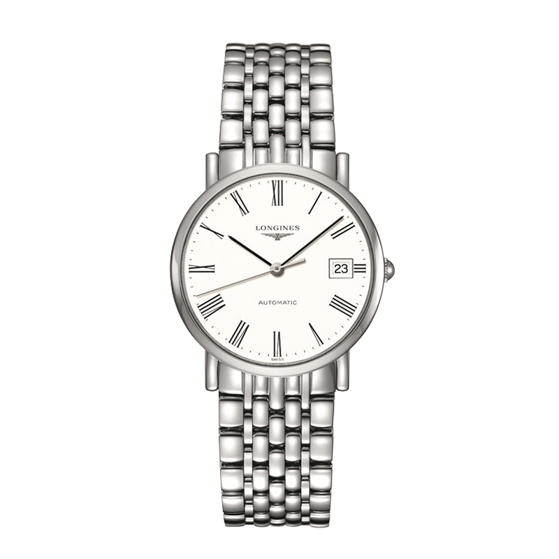 浪琴longines-博雅系列机械男表L4.809.4.11.6 钢带