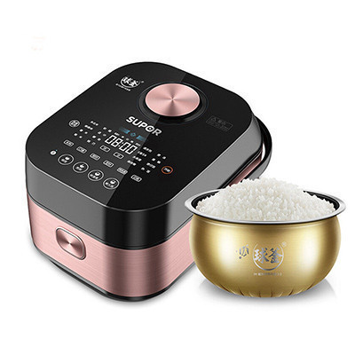苏泊尔SUPOR CFXB40HK26-166 电饭煲4L容量 蒸汽IH电磁加热 球釜合金内胆 智能语音电饭锅 预约功能
