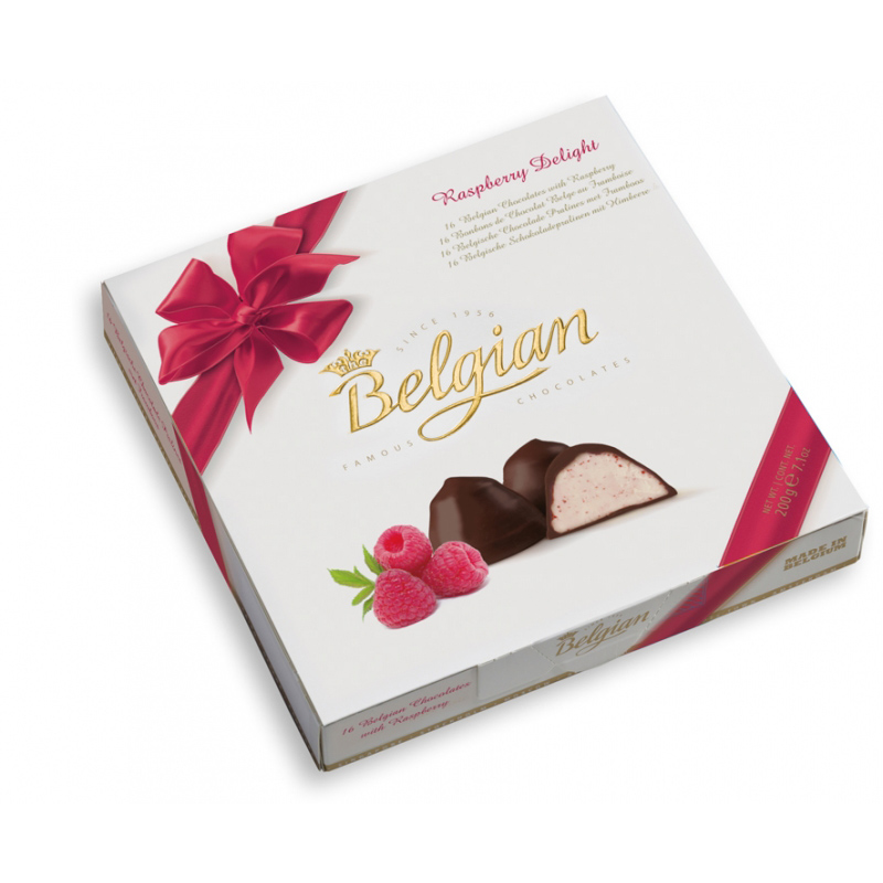 The Belgian 红莓朱古力禮盒200g