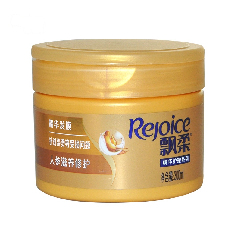 飘柔(Rejoice) 人参滋养 修护精华 发膜 300ml (瓶)