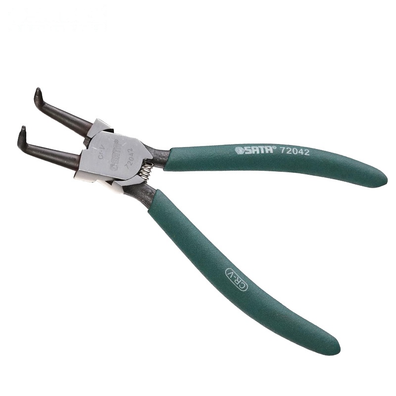 世达穴用曲口卡簧钳9SA72043