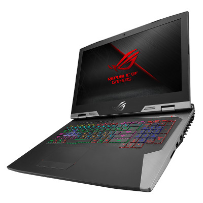 玩家国度(ROG)游戏笔记本电脑G7AI(17.3英寸 GTX1080 8G i7-7700HQ 1TB+512GB)