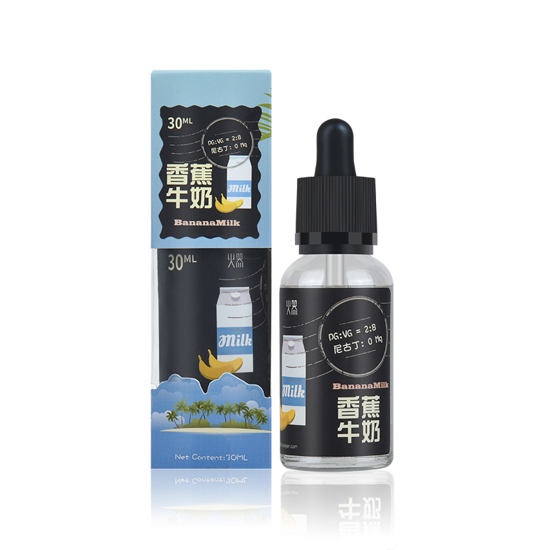 火器电子烟热带风暴系列烟油30ml香蕉牛奶0mg