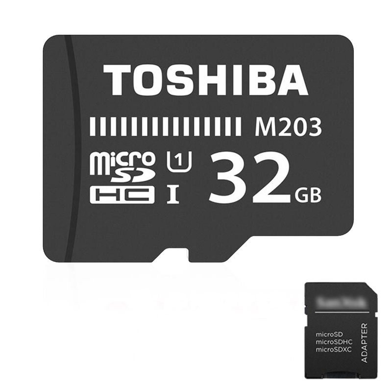 [赠读卡器/SD卡套]东芝(TOSHIBA)TF卡 32GB 100MB/s手机存储卡