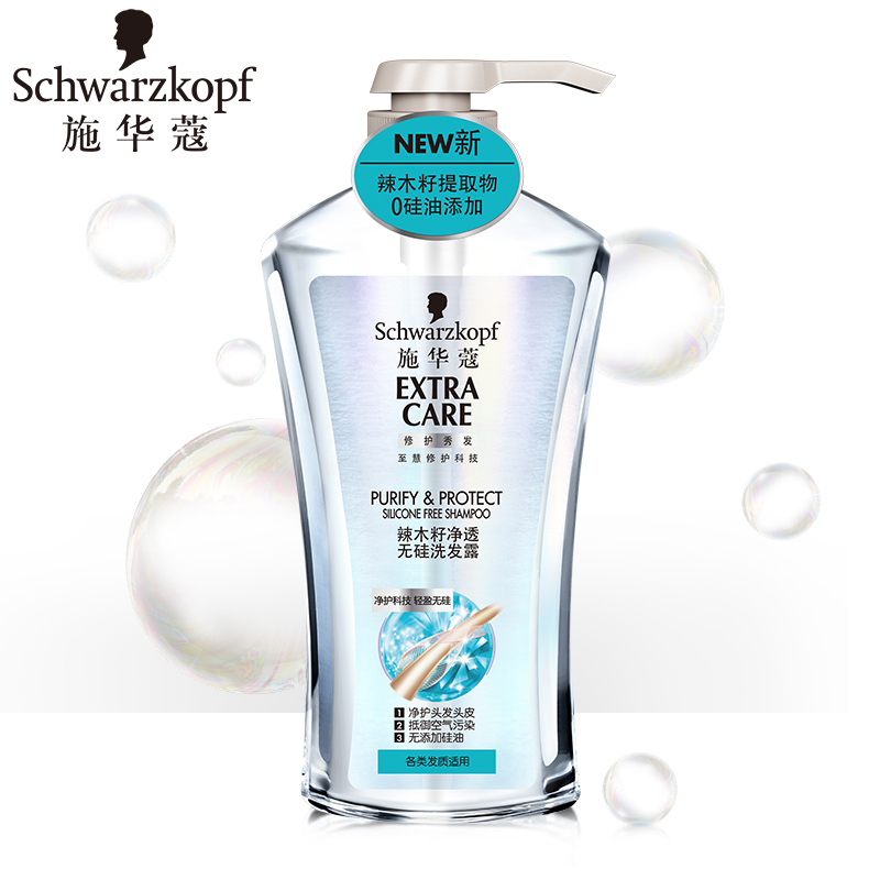 施华蔻 辣木籽净透 无硅油 洗发露600ml(瓶)