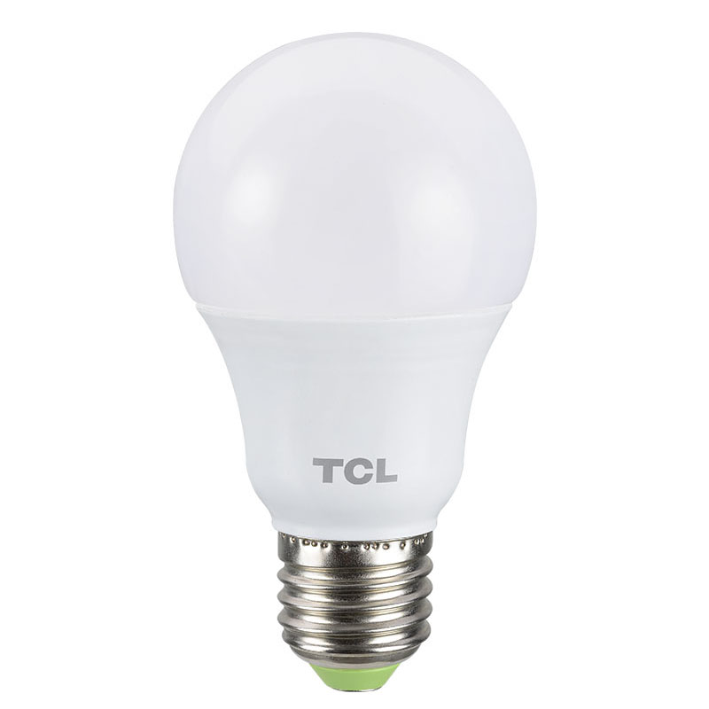 TCL照明 白光 E27螺口 9w led球泡 TCLBPZ220/09QBGRMWH/E4 50个/箱(箱)